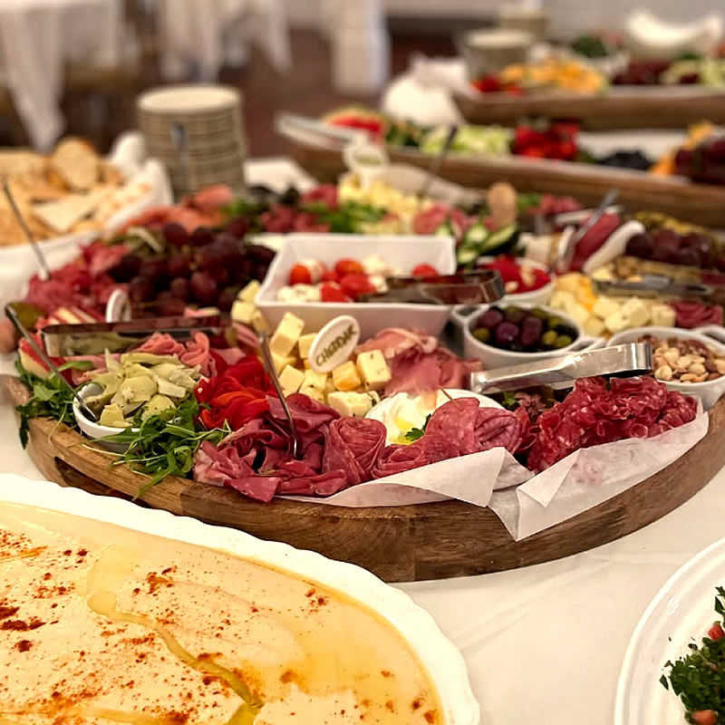Sandtrap Bar and Grille |  An amazing spread of catered food