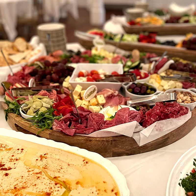 Sandtrap Bar and Grille |  An amazing spread of catered food